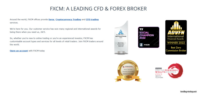 FXCM Broker Awards