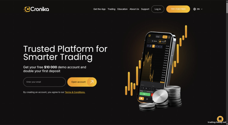 Cronika Broker Official Website