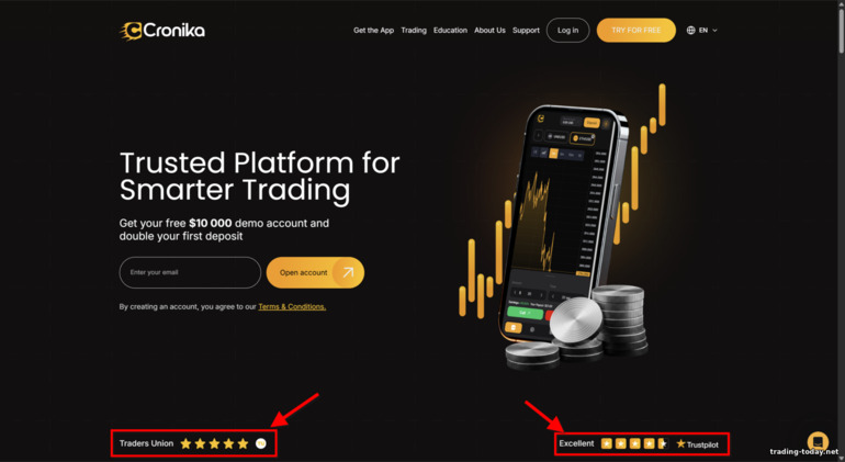 Cronika Broker False Information