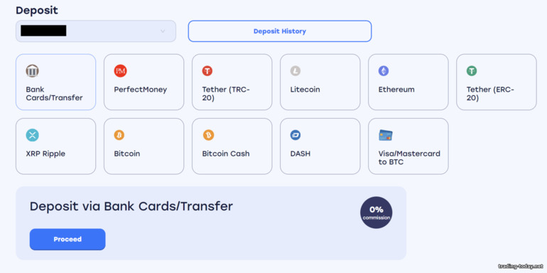 Deposit Methods for Trading Accounts at Crystal Ball Markets