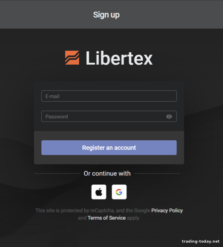 Libertex Trading Account Sign-Up Form — Forex Club Libertex Trading Account Sign-Up Form — Forex Club