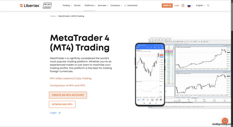 MetaTrader 4 at Libertex — Forex Club MetaTrader 4 at Libertex — Forex Club