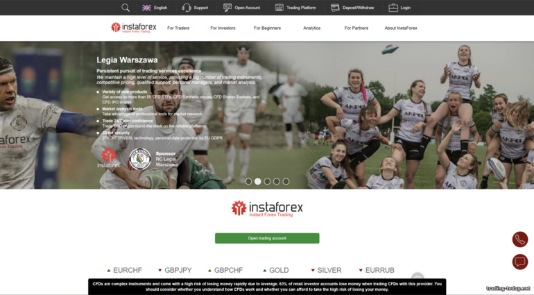 Official Instaforex Website