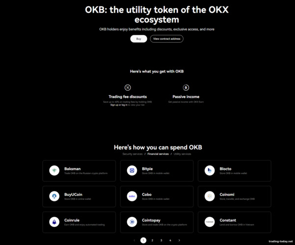 OKB Token on OKX Platform