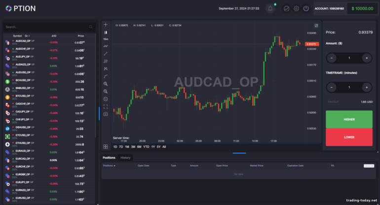 GC Option Trading Platform